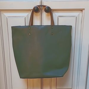 Olive Color Tote